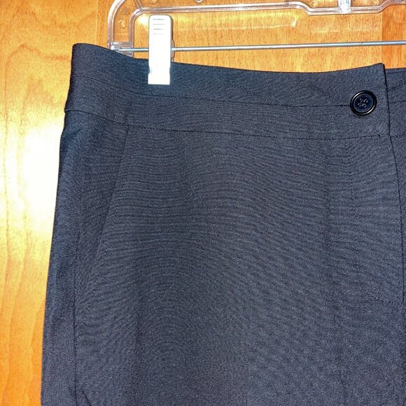 Talbots Womens Black Stretch Trousers Size 8 - Picture 2 of 6